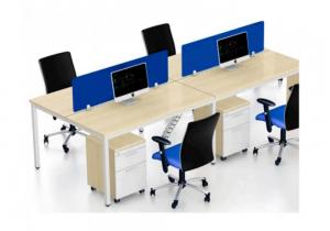 Cụm bàn làm việc 4 người TBN-T4D