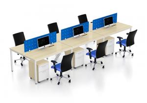Cụm bàn làm việc 6 người  VBN-T6D