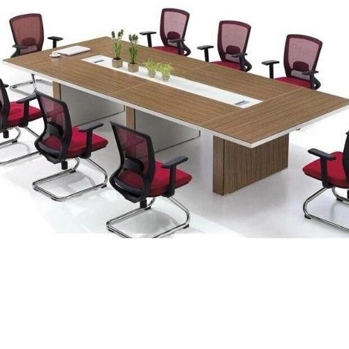Bàn họp gỗ cao cấp dành cho 8 người